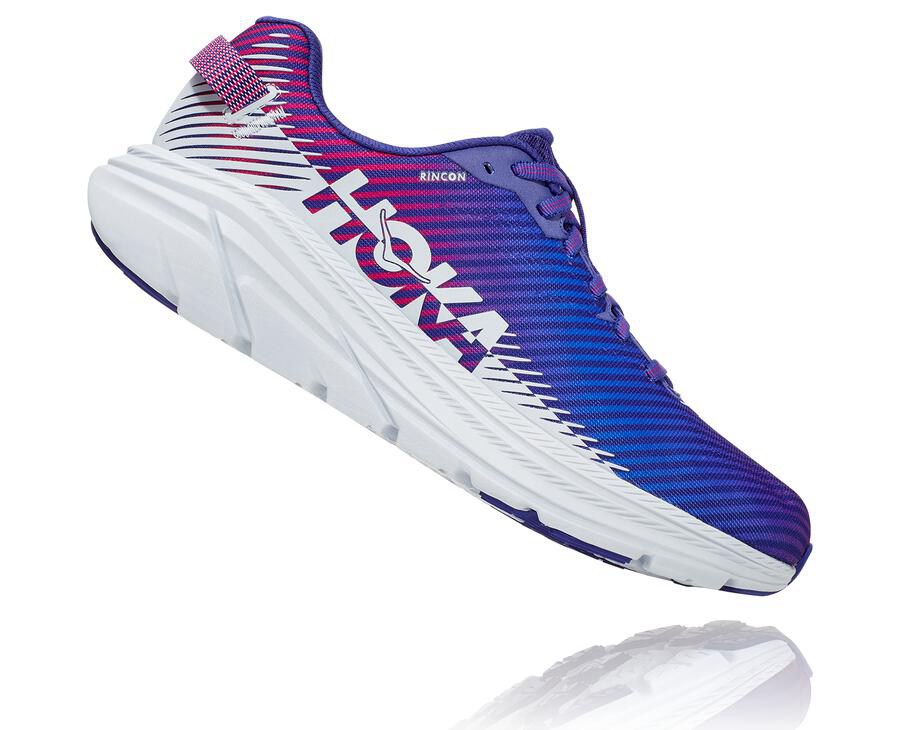 Hoka One One Koşu Ayakkabısı Kadın Mavi/Beyaz - Rincon 2 - DH7219834